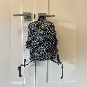 Vera Bradley Charcoal Medallion Hadley Backpack